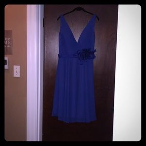 Stunning cocktail length gown